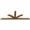 Ekena Millwork Richland Timber Gable Bracket, Western Red Cedar, 108"W x 40"H x 3 1/2"D x 5 1/2"F, 9/12 Pitch GBW108X40X0406RIC00SWR - alternate 3